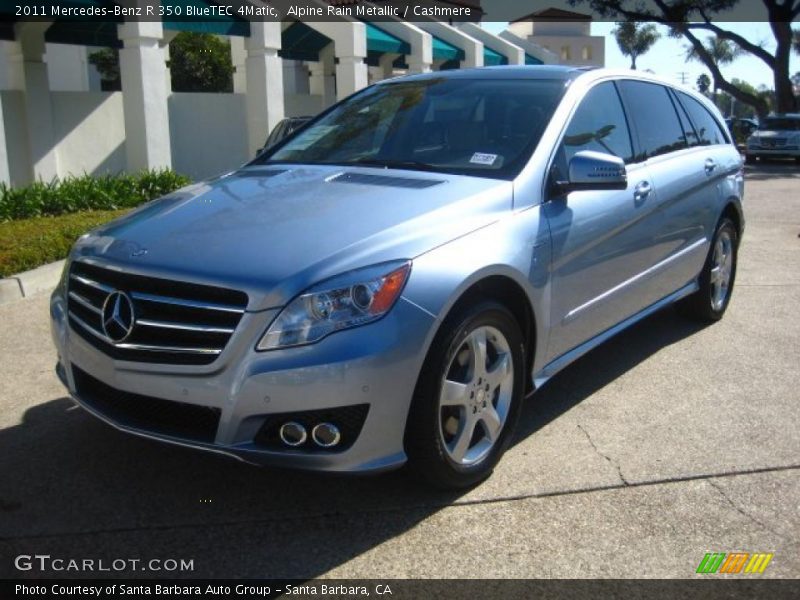 Alpine Rain Metallic / Cashmere 2011 Mercedes-Benz R 350 BlueTEC 4Matic