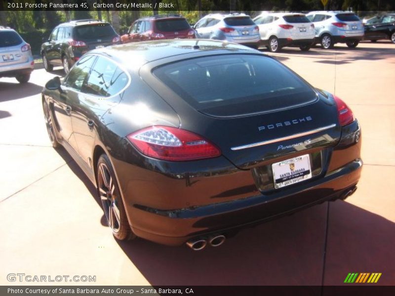 Carbon Grey Metallic / Black 2011 Porsche Panamera 4S