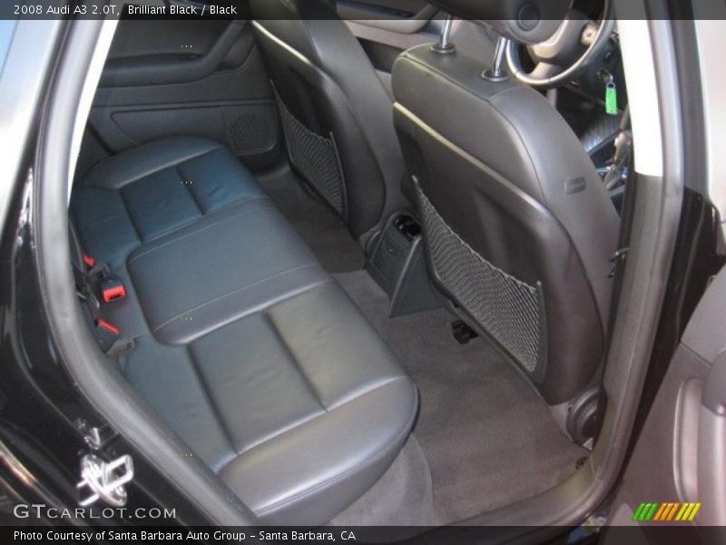 Brilliant Black / Black 2008 Audi A3 2.0T