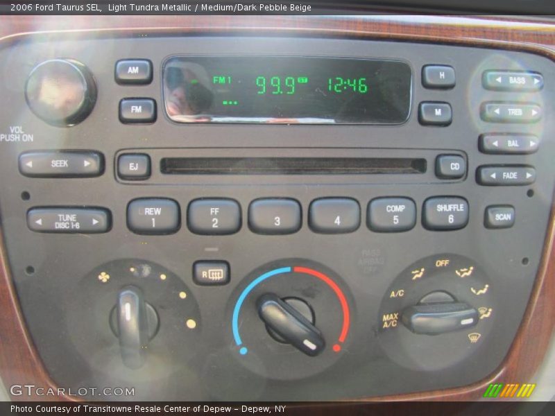 Light Tundra Metallic / Medium/Dark Pebble Beige 2006 Ford Taurus SEL