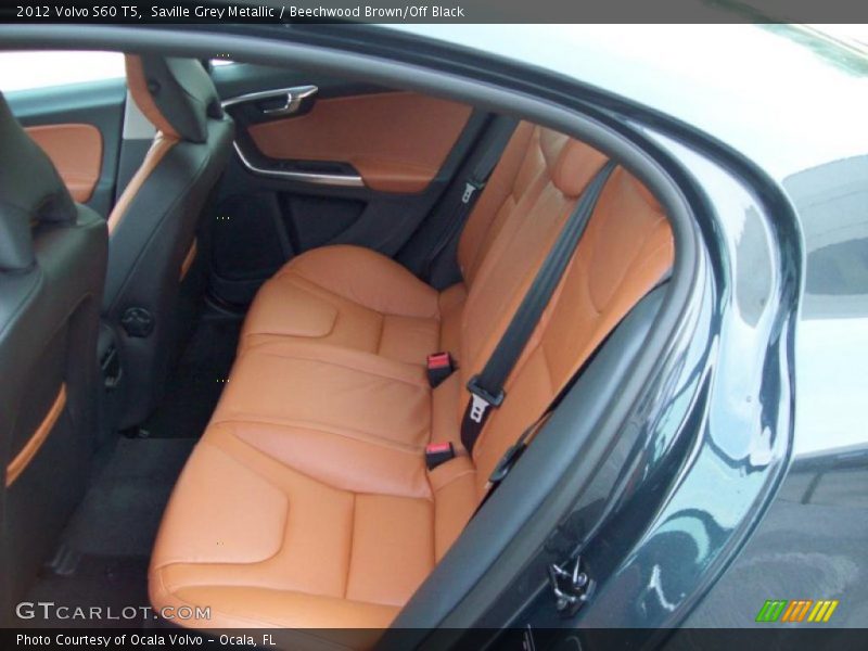 Saville Grey Metallic / Beechwood Brown/Off Black 2012 Volvo S60 T5