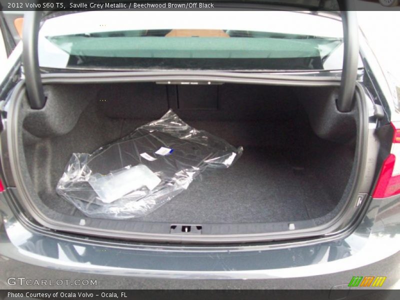 Saville Grey Metallic / Beechwood Brown/Off Black 2012 Volvo S60 T5