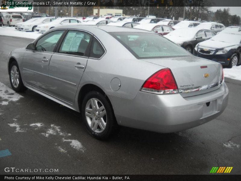 Silver Ice Metallic / Gray 2010 Chevrolet Impala LT