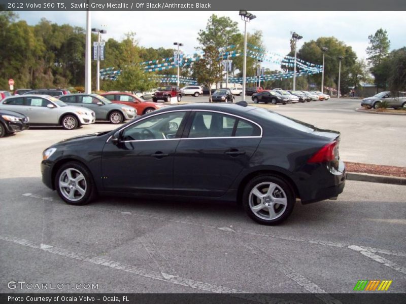 Saville Grey Metallic / Off Black/Anthracite Black 2012 Volvo S60 T5