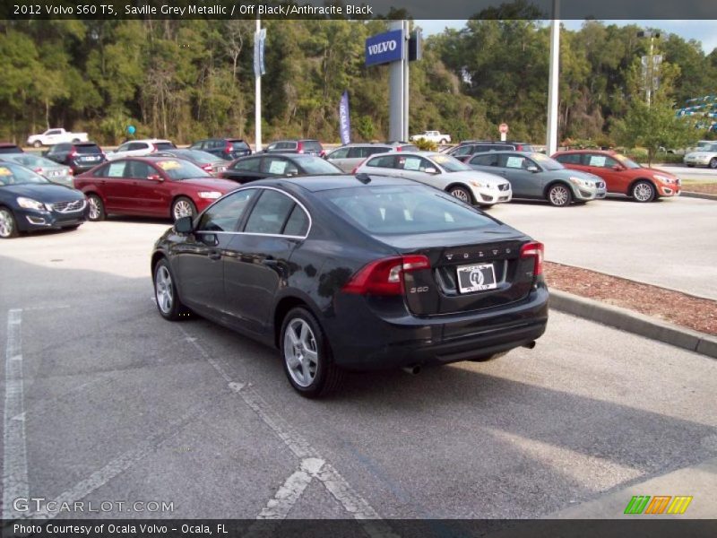Saville Grey Metallic / Off Black/Anthracite Black 2012 Volvo S60 T5