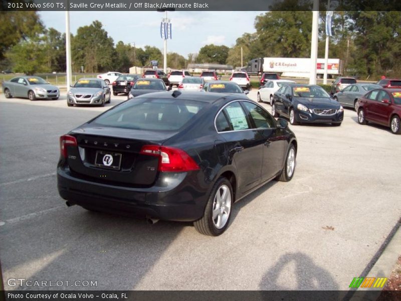 Saville Grey Metallic / Off Black/Anthracite Black 2012 Volvo S60 T5