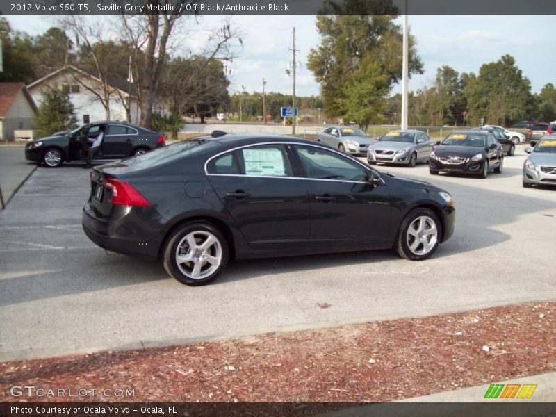 Saville Grey Metallic / Off Black/Anthracite Black 2012 Volvo S60 T5