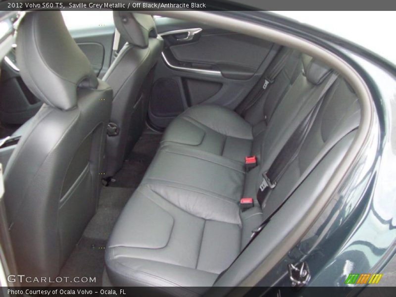  2012 S60 T5 Off Black/Anthracite Black Interior