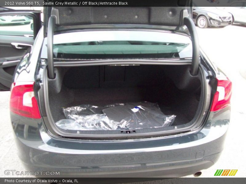 Saville Grey Metallic / Off Black/Anthracite Black 2012 Volvo S60 T5