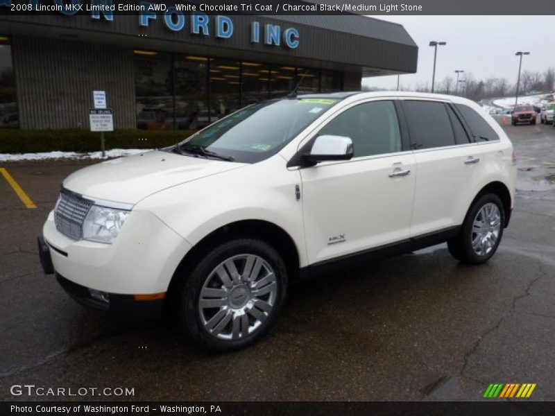 White Chocolate Tri Coat / Charcoal Black/Medium Light Stone 2008 Lincoln MKX Limited Edition AWD