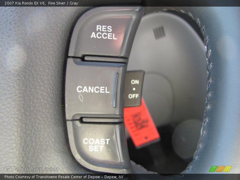 Fine Silver / Gray 2007 Kia Rondo EX V6