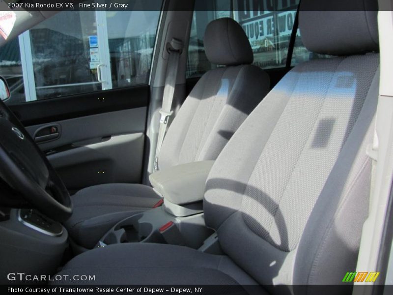 Fine Silver / Gray 2007 Kia Rondo EX V6