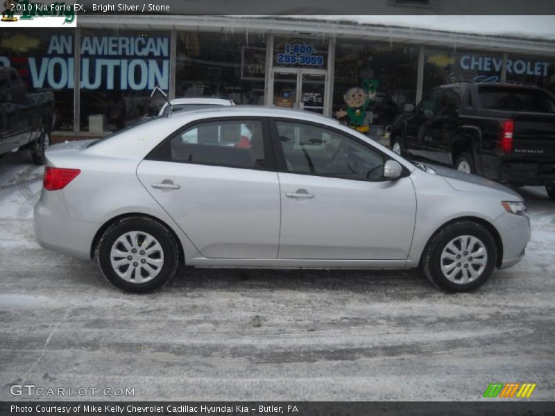 Bright Silver / Stone 2010 Kia Forte EX