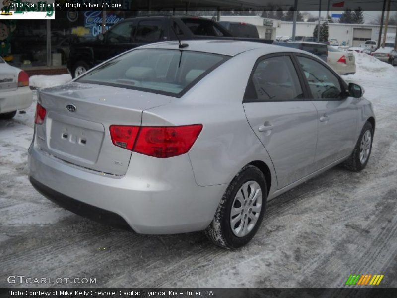 Bright Silver / Stone 2010 Kia Forte EX