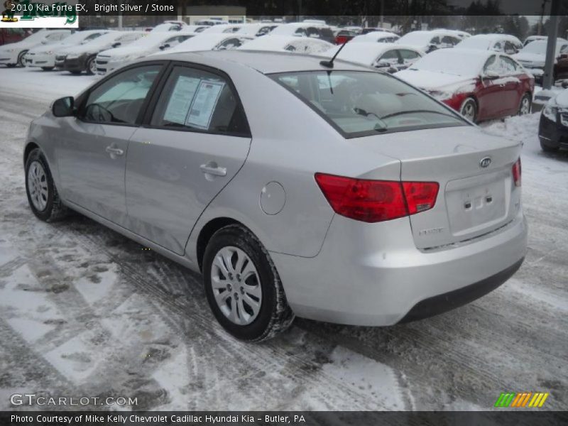 Bright Silver / Stone 2010 Kia Forte EX