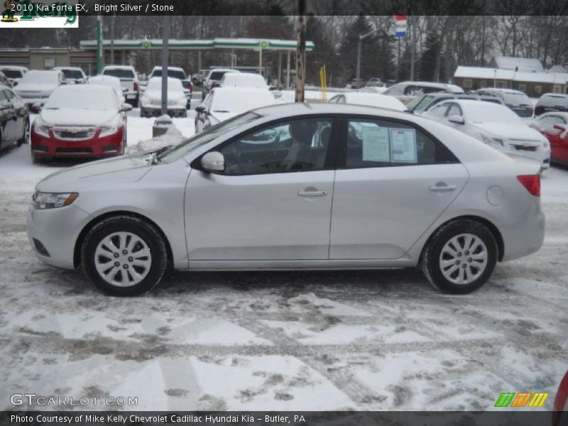 Bright Silver / Stone 2010 Kia Forte EX