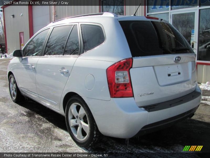Fine Silver / Gray 2007 Kia Rondo EX V6