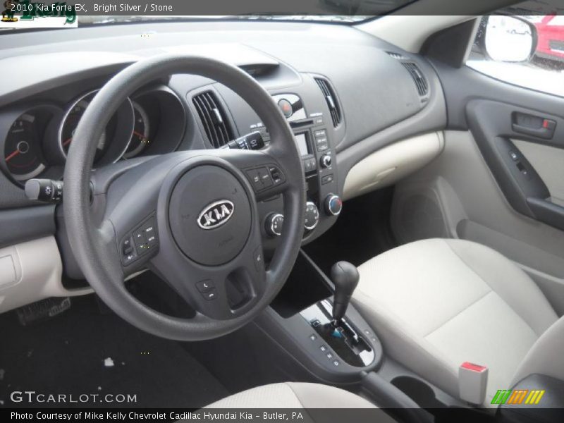 Bright Silver / Stone 2010 Kia Forte EX