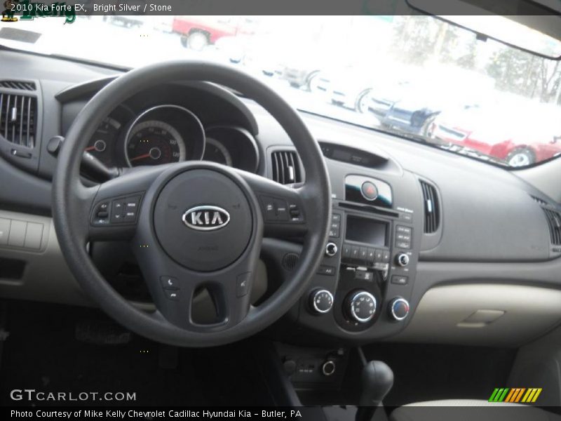Bright Silver / Stone 2010 Kia Forte EX