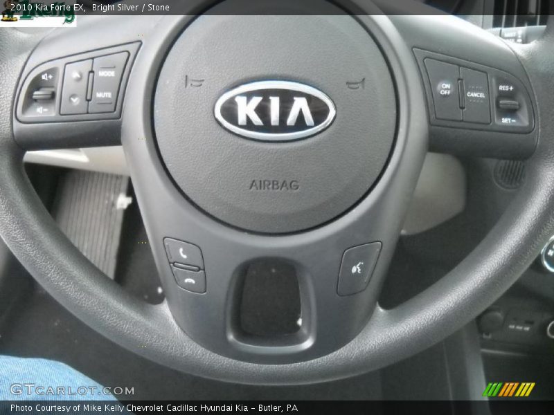 Bright Silver / Stone 2010 Kia Forte EX