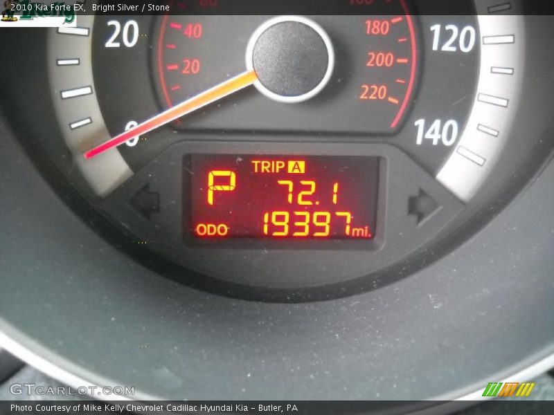 Bright Silver / Stone 2010 Kia Forte EX
