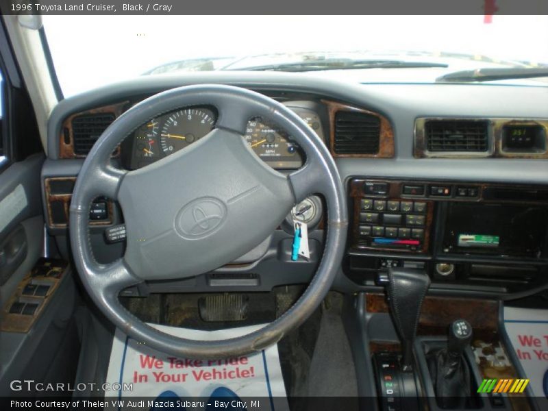 Black / Gray 1996 Toyota Land Cruiser