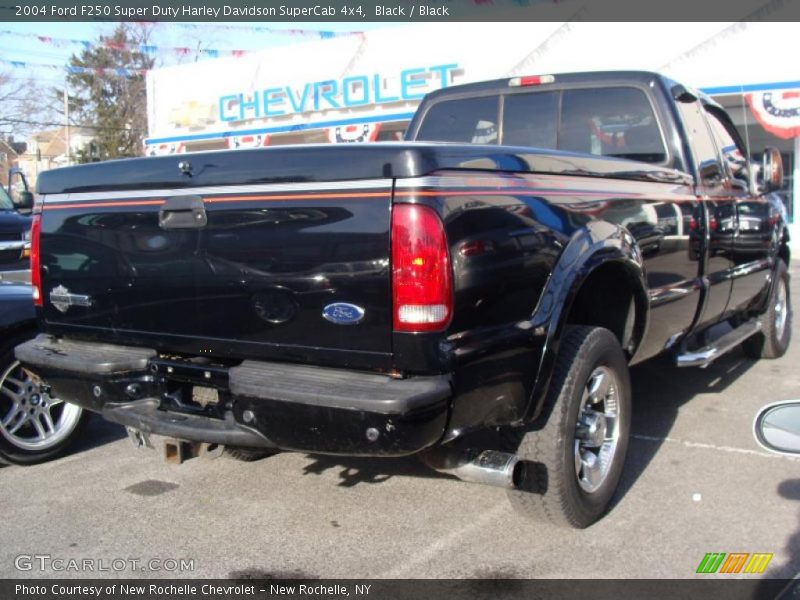 Black / Black 2004 Ford F250 Super Duty Harley Davidson SuperCab 4x4