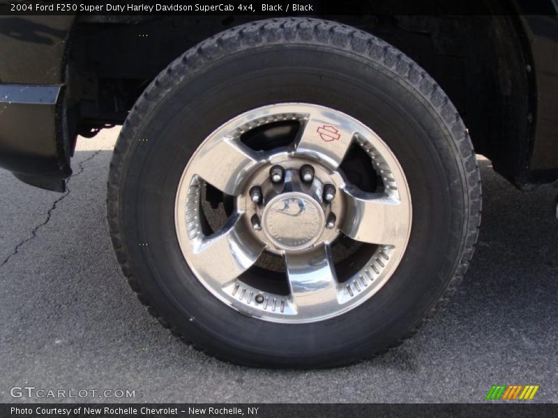 Black / Black 2004 Ford F250 Super Duty Harley Davidson SuperCab 4x4