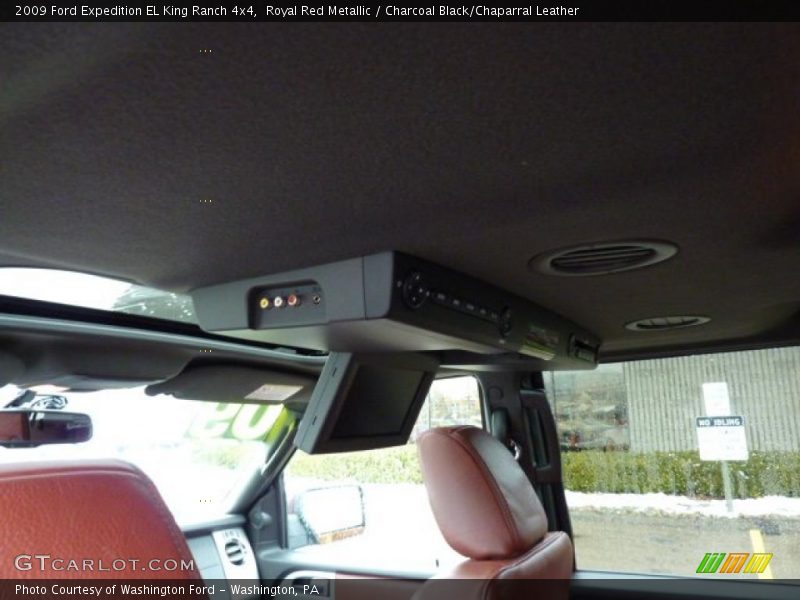 Royal Red Metallic / Charcoal Black/Chaparral Leather 2009 Ford Expedition EL King Ranch 4x4