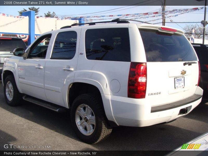 Summit White / Ebony 2008 Chevrolet Tahoe Z71 4x4