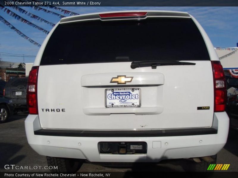 Summit White / Ebony 2008 Chevrolet Tahoe Z71 4x4