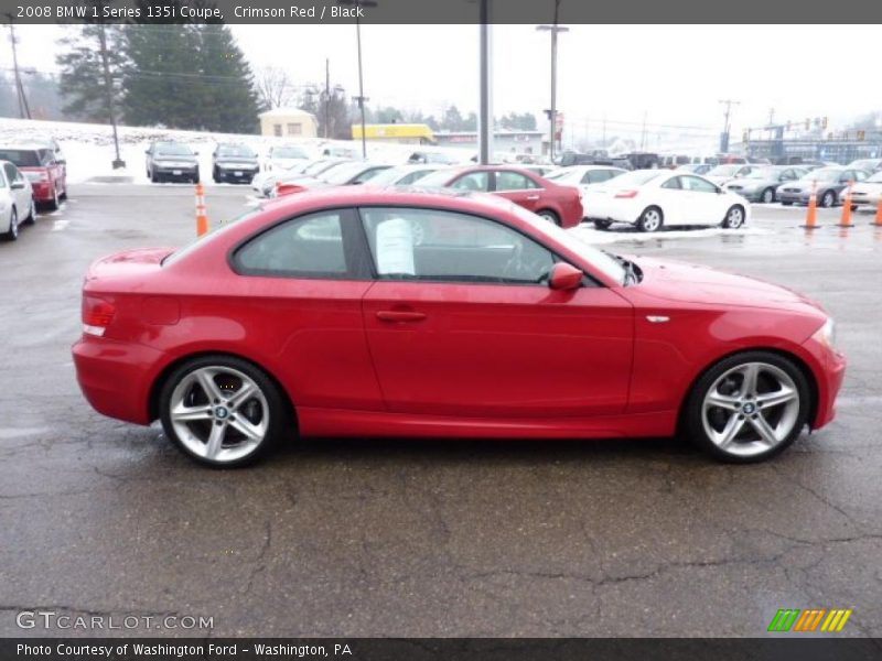  2008 1 Series 135i Coupe Crimson Red