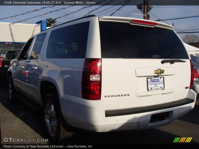 Summit White / Ebony 2008 Chevrolet Suburban 1500 LT 4x4