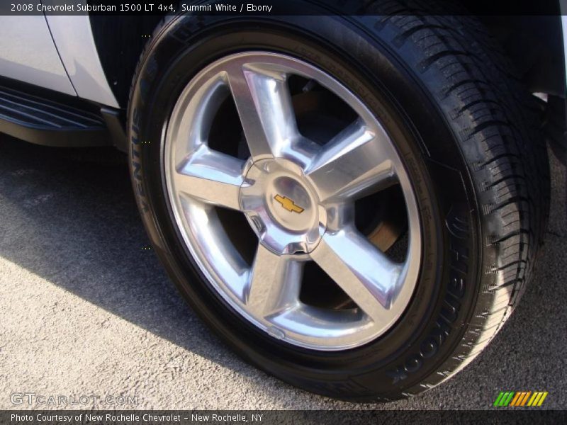 Summit White / Ebony 2008 Chevrolet Suburban 1500 LT 4x4