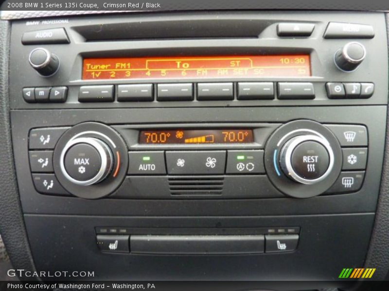 Controls of 2008 1 Series 135i Coupe