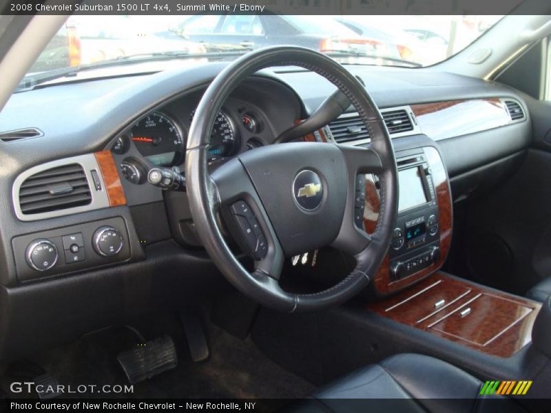 Summit White / Ebony 2008 Chevrolet Suburban 1500 LT 4x4