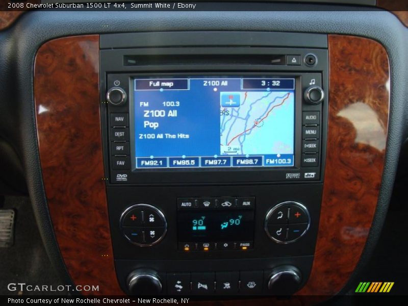 Summit White / Ebony 2008 Chevrolet Suburban 1500 LT 4x4