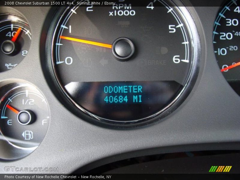 Summit White / Ebony 2008 Chevrolet Suburban 1500 LT 4x4