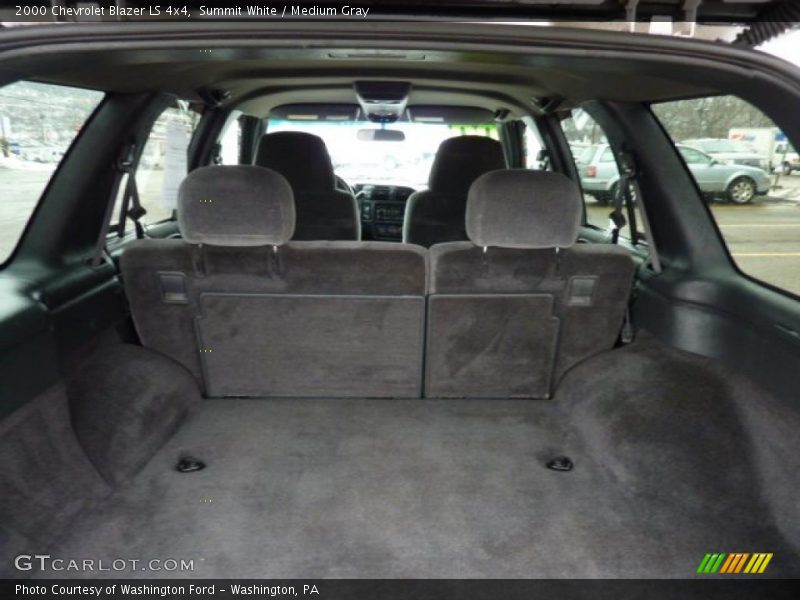 Summit White / Medium Gray 2000 Chevrolet Blazer LS 4x4