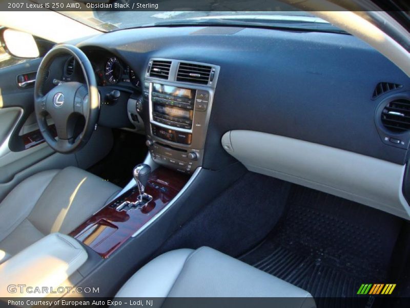 Obsidian Black / Sterling 2007 Lexus IS 250 AWD