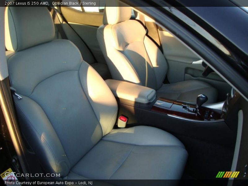 Obsidian Black / Sterling 2007 Lexus IS 250 AWD