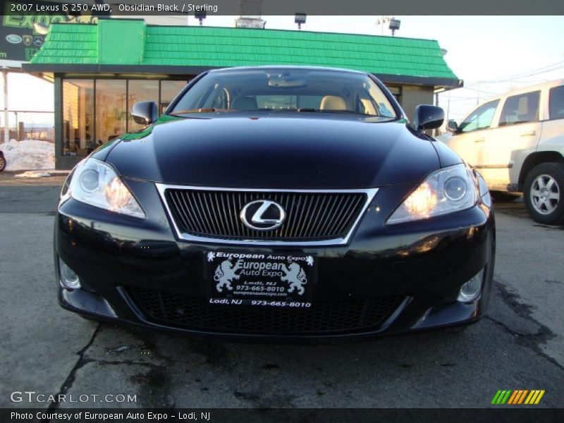 Obsidian Black / Sterling 2007 Lexus IS 250 AWD