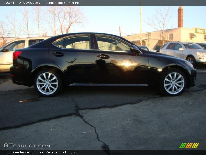 Obsidian Black / Sterling 2007 Lexus IS 250 AWD