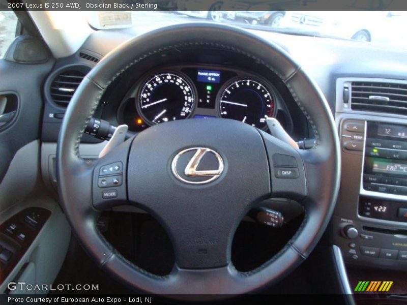 Obsidian Black / Sterling 2007 Lexus IS 250 AWD