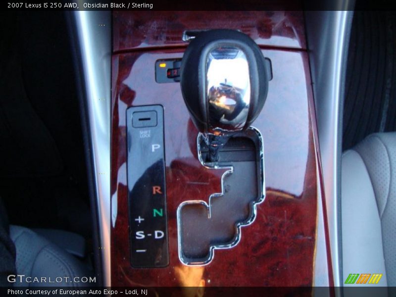 Obsidian Black / Sterling 2007 Lexus IS 250 AWD