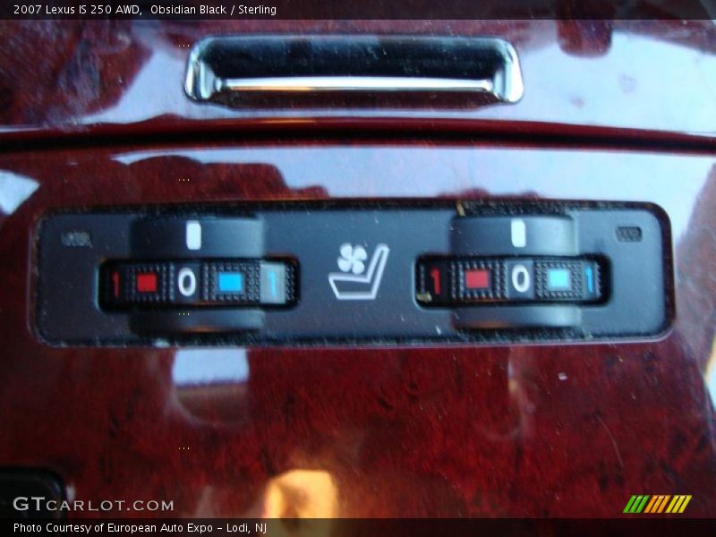 Obsidian Black / Sterling 2007 Lexus IS 250 AWD