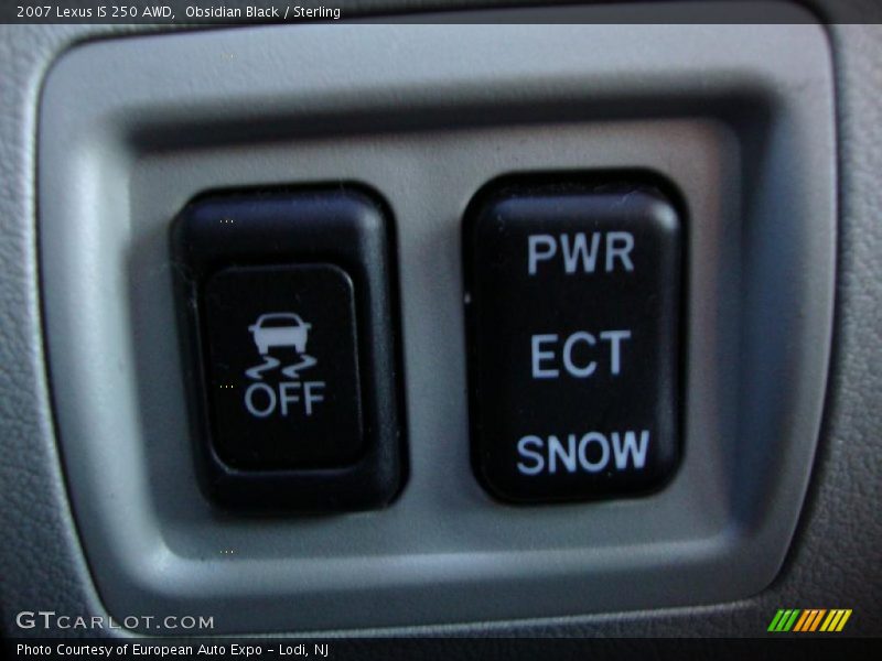 Obsidian Black / Sterling 2007 Lexus IS 250 AWD