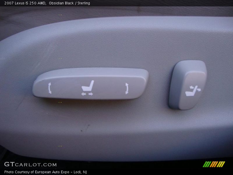 Obsidian Black / Sterling 2007 Lexus IS 250 AWD