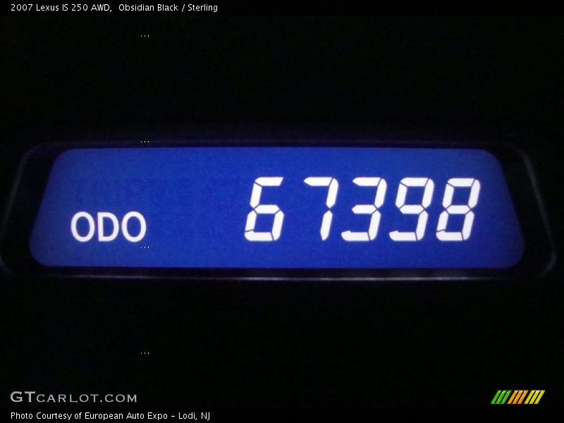 Obsidian Black / Sterling 2007 Lexus IS 250 AWD
