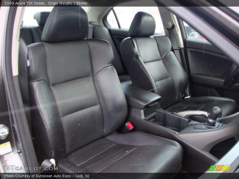 Grigio Metallic / Ebony 2009 Acura TSX Sedan